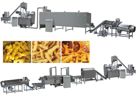 Twin Screw Food Extruder in the Puffed Food Plant